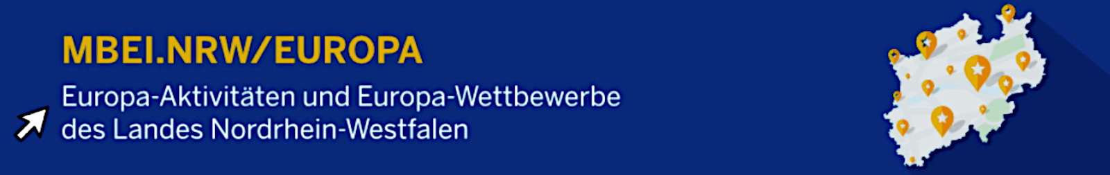 Europa-Aktivitäten und Europa-Wettbewerbe des Landes NRW